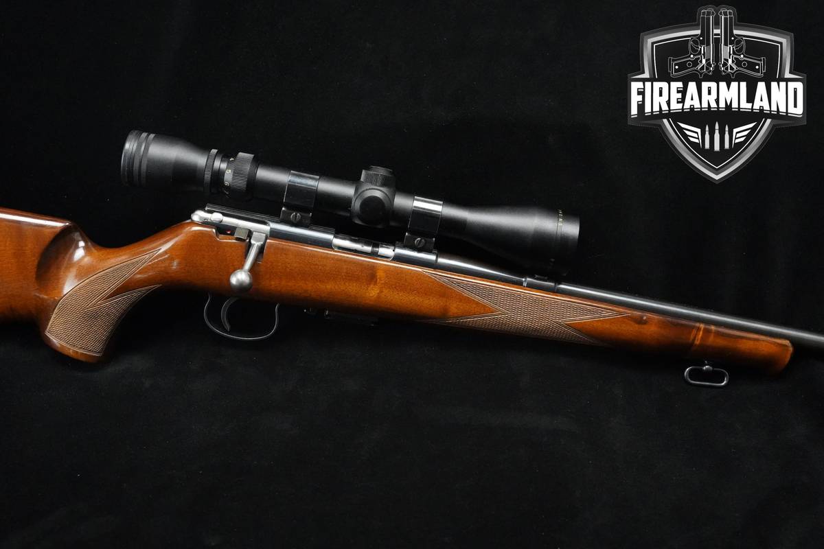 Savage-Anschutz Model 164 Sporter 22 Magnum 23" Savage-Anschutz 164 +OPTIC