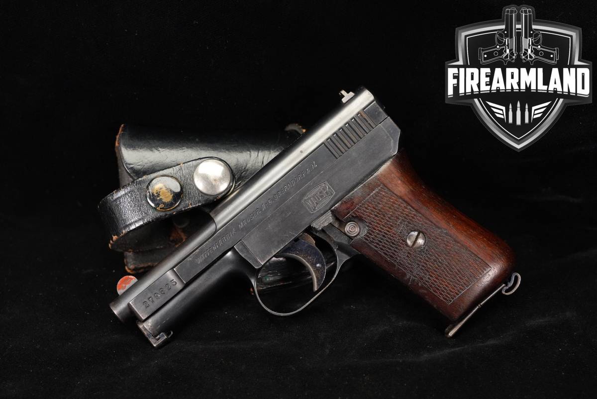 Mauser Model 1910 New (1910/14) 25 ACP (6.35Mm) Blued M1910 +HOLSTER