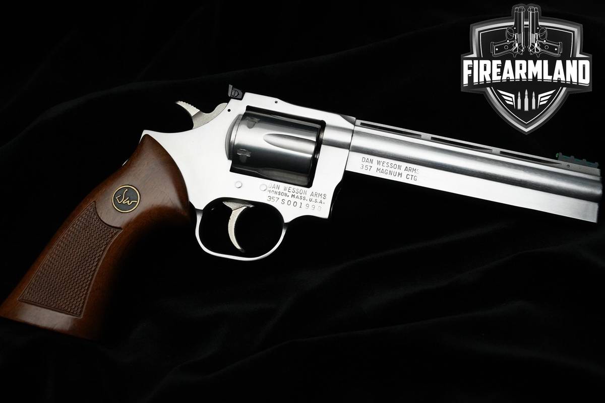 1989 Dan Wesson 715VH 357 Magnum 6" Dan 715VH Wesson VENT RIB 715-VH DA/SA