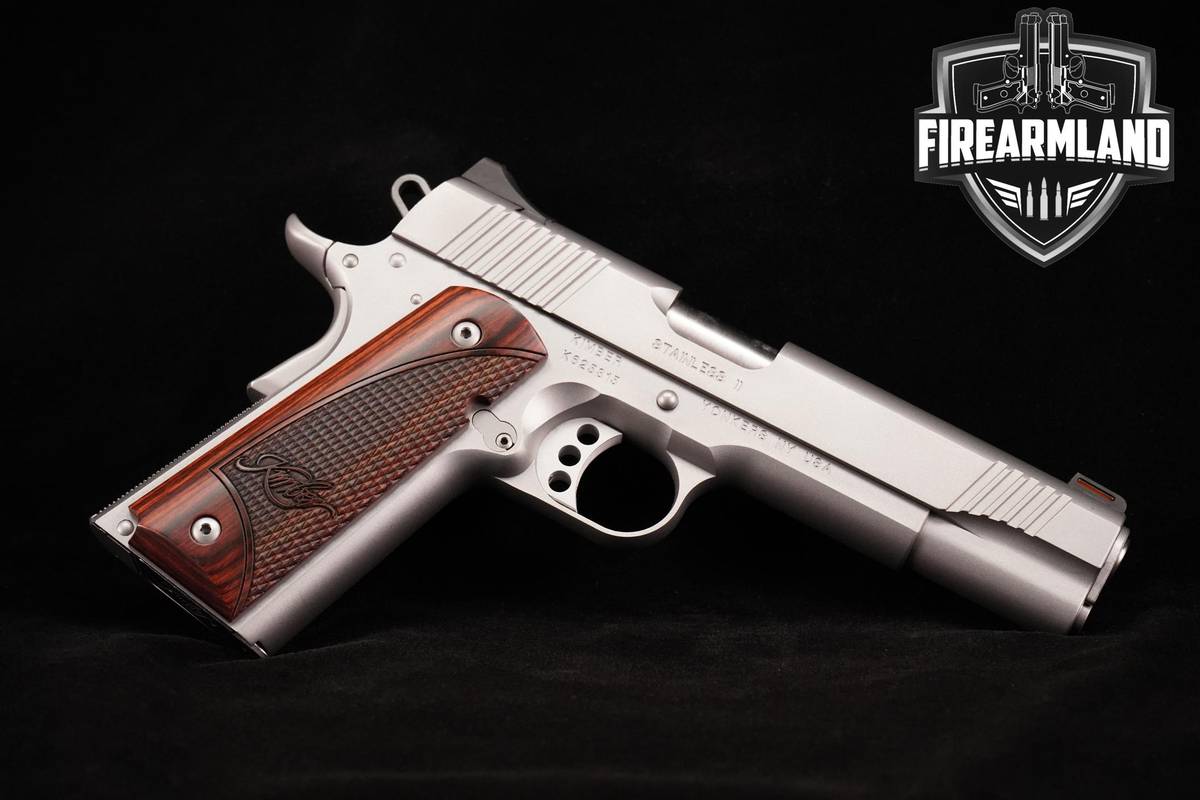 Kimber Stainless II 45 ACP 1911 5.0" Stainless-2 +2 MAGS & ORIG CASE