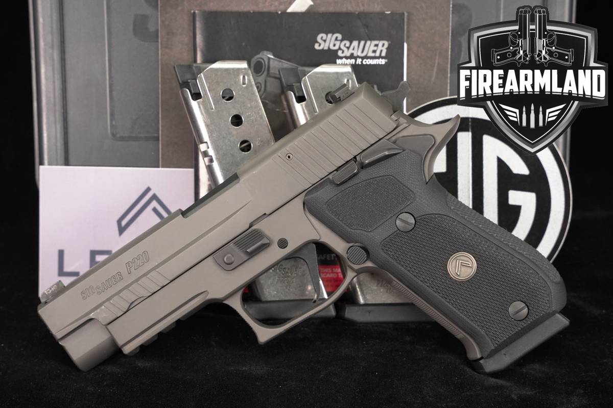 Sig Sauer P220 Legion SAO 45 ACP 4.4 P 220 +3 MAGS & ORIG CASE