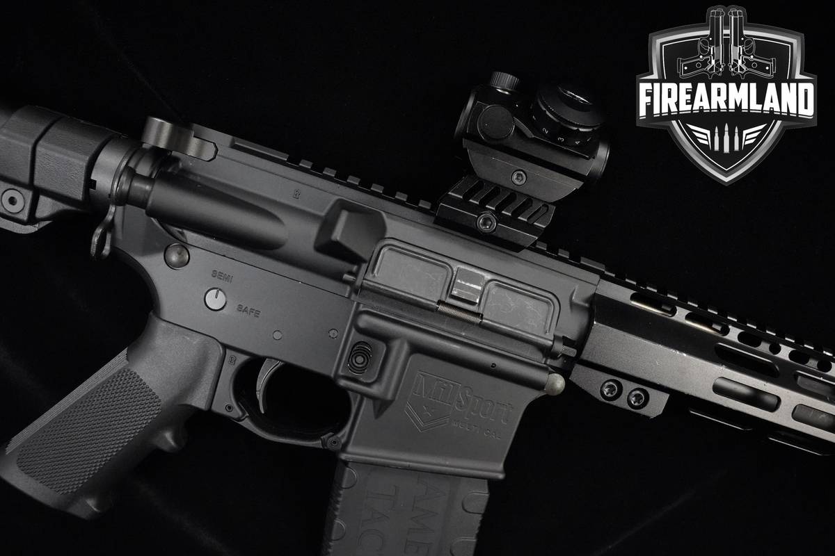 American Tactical Mil Sport 5.56 NATO AR-15 AR Pistol ATM Mil-Sport OPTIC