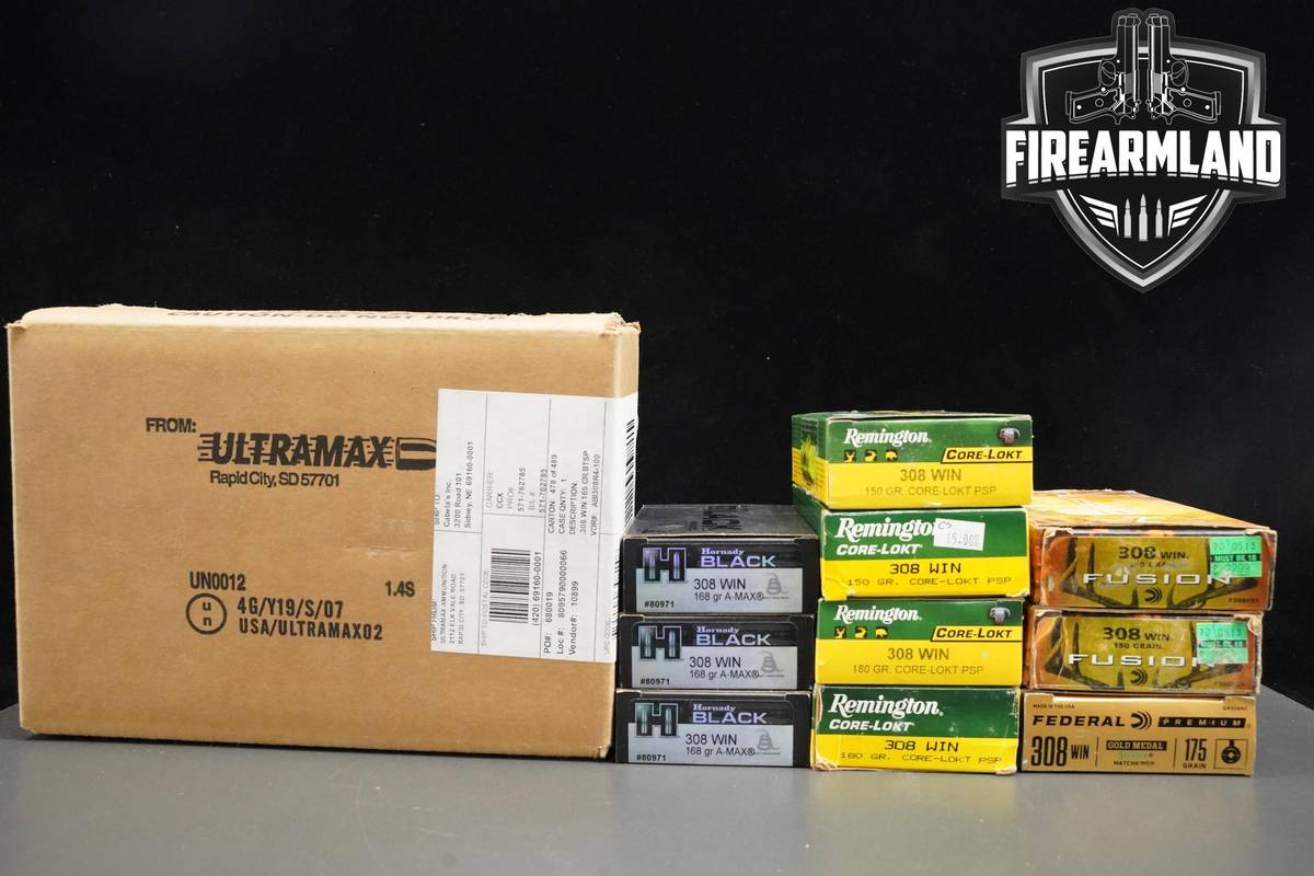 308 WIN Ammo 308-WIN Ammunition 300 ROUNDS