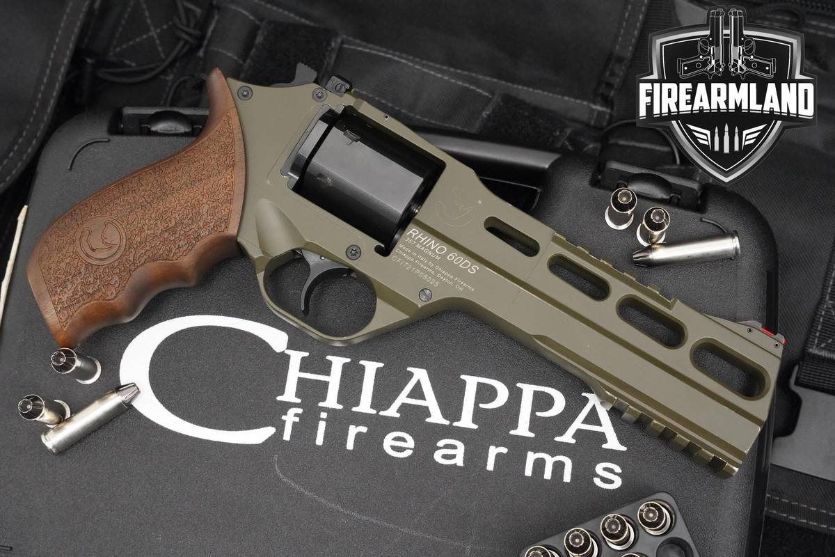 Chiappa Firearms Rhino 60DS Hunter 357 Magnum 6" Rhino-60DS VENT RIB DA/SA