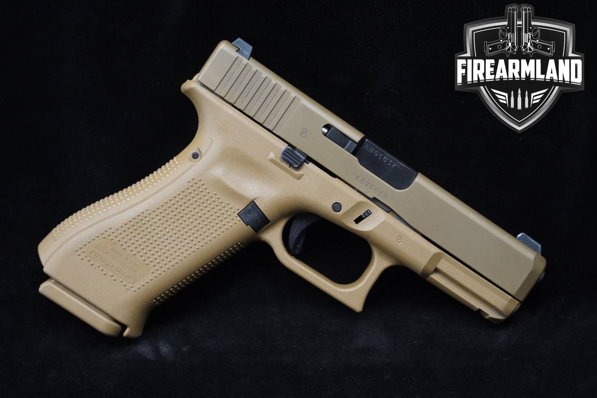 Glock 19X Crossover 9mm Coyote nPVD Glock G19-X G19X +ORIG CASE