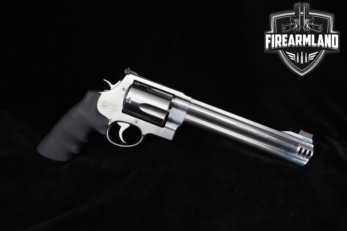 Smith & Wesson (S&W) Model 500 8.38" Stainless Steel S&W 500 +ORIG CASE
