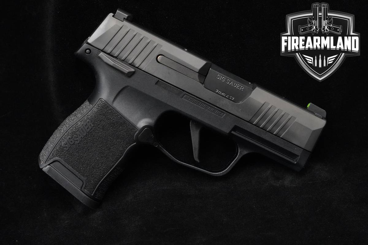 Sig Sauer P365 W/ Safety 9mm P365 Sig-Sauer P365-MS +2 MAGS & ORIG CASE