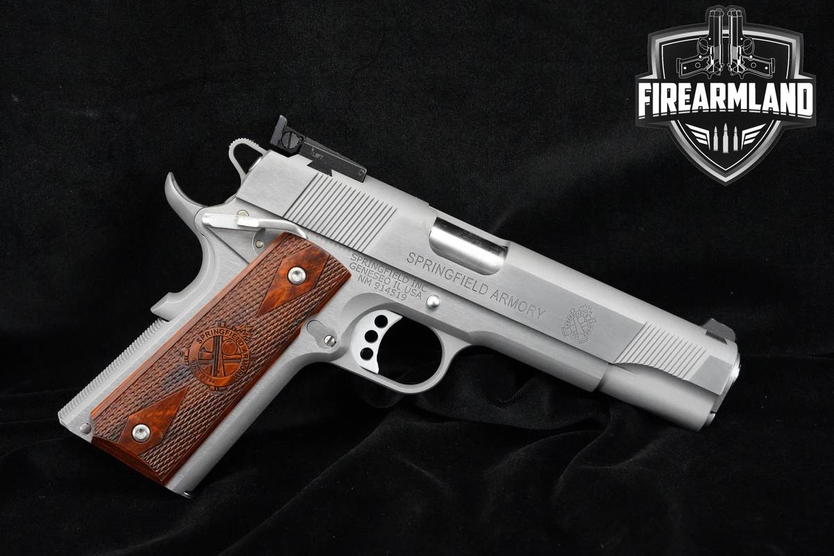 LIKE-NEW Springfield Armory 1911 Loaded target 9mm Springfield 1911 1911A1