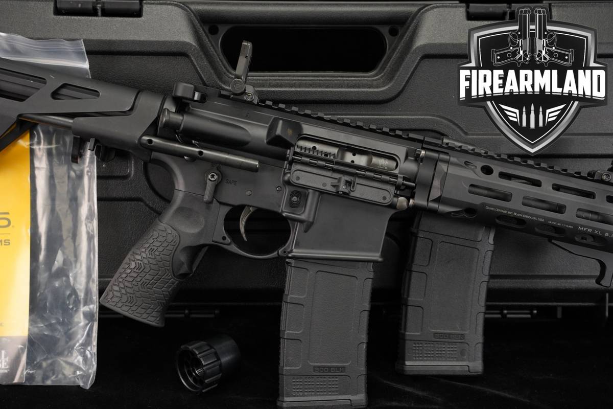 SBR Daniel Defense DDM4 PDW 300 Blackout AR-15 AR15 7" +2 MAGS & ORIG CASE
