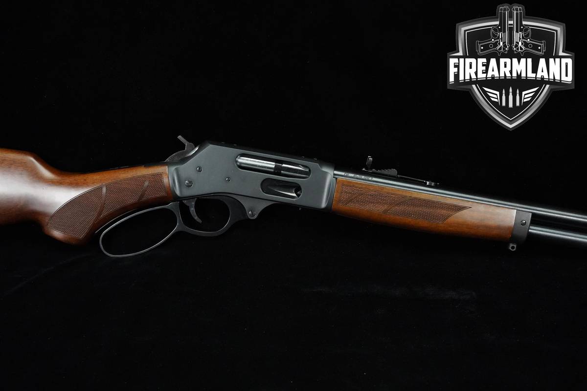 Henry Steel Lever Action 45-70 Govt Side Gate 18.43" Blued & Walnut Hunting