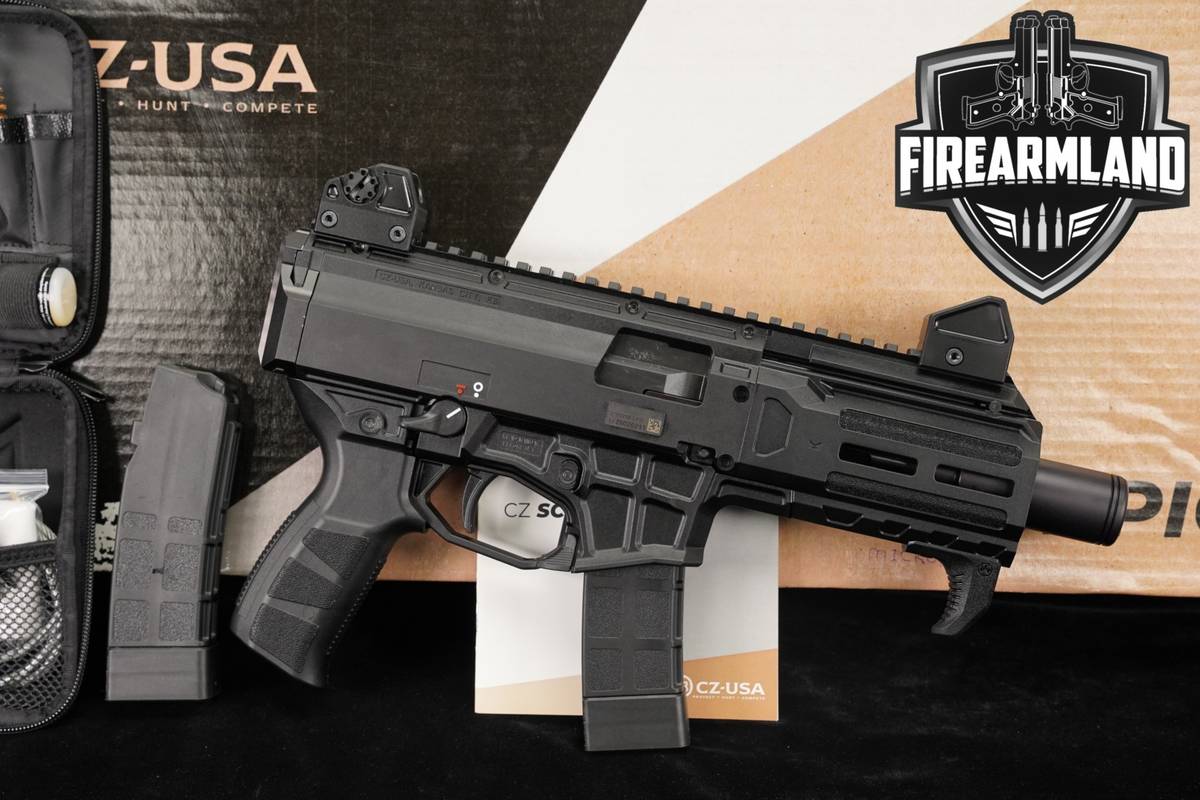 CZ Scorpion 3+ Plus Micro 9mm 4.2" THREADED +2 MAGS & ORIG BOX