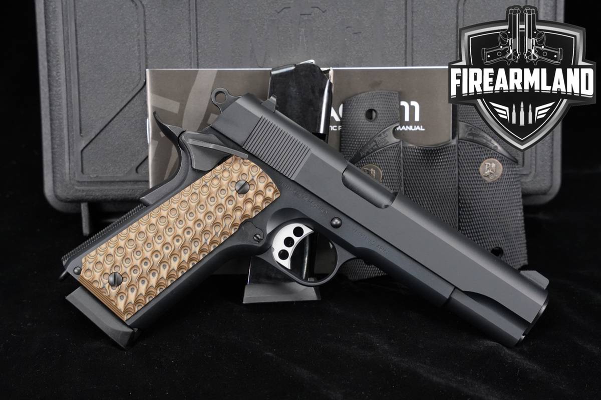 Tisas ZIG M1911 MEUSOC Series 70 45 ACP M-1911 5 +2 MAGS, ORIG CASE