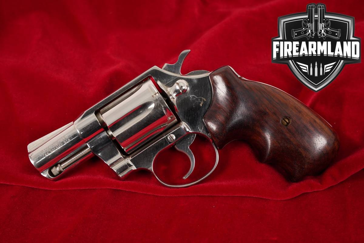 1972 Colt Detective Special Third Issue 38Special 2 Bright Nickel DA/SA