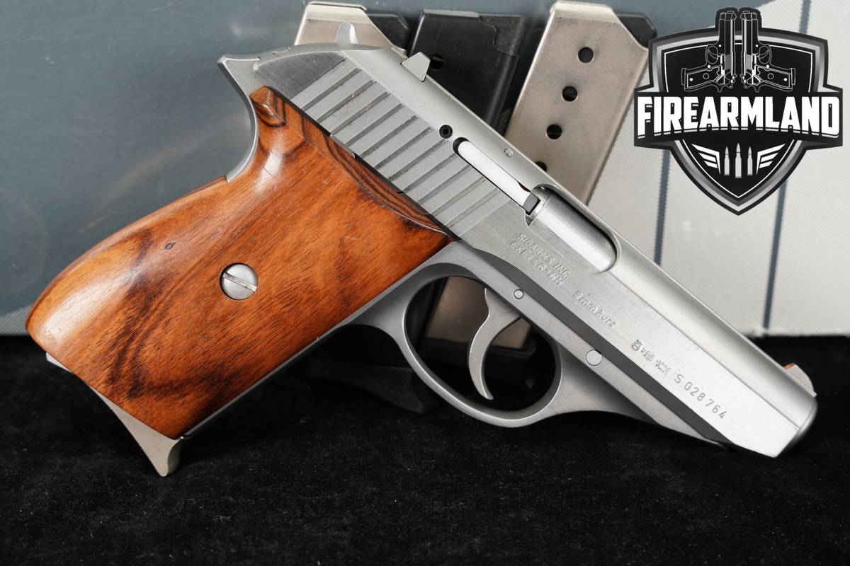 Sig Sauer P230 SL 380 ACP 3.6" Stainless P 230 +6 MAGS & ORIG BOX