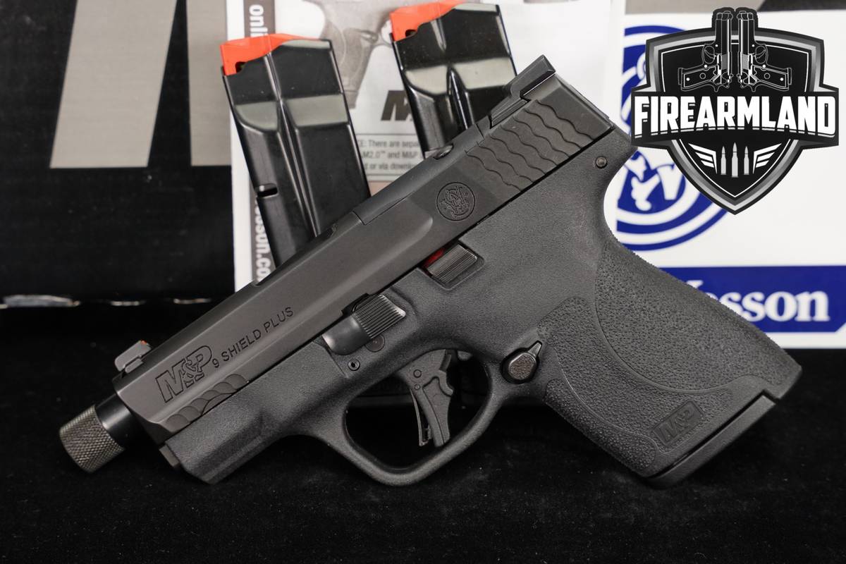 Smith & Wesson M&P9 Shield Plus Optics-Ready THREADED S&W M&P 9 +ORIG BOX