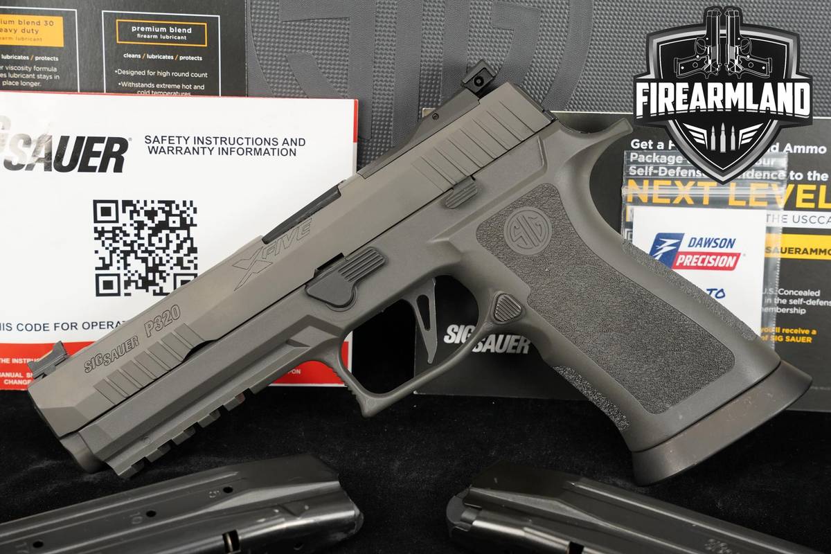 Sig Sauer P320 X-Five Legion R2 9mm 5" P 320 X5 +3 MAGS & ORIG CASE