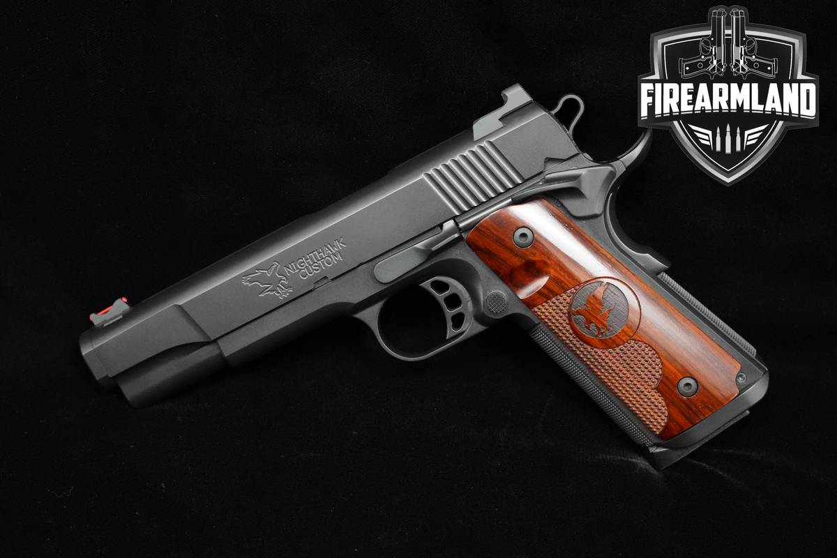 Nighthawk Custom Falcon 45 ACP 1911 5" Falcon 1911A1 2MAGS & ORIG CASE