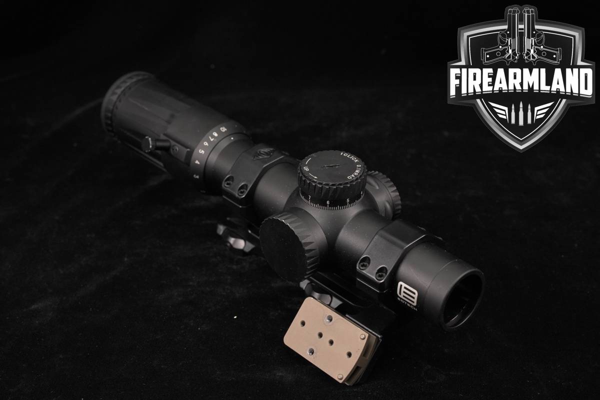 EOTECH VUDU 1-10x18 FFP Illuminated MRAD LE5 Reticle 34mm Tube Size Scope