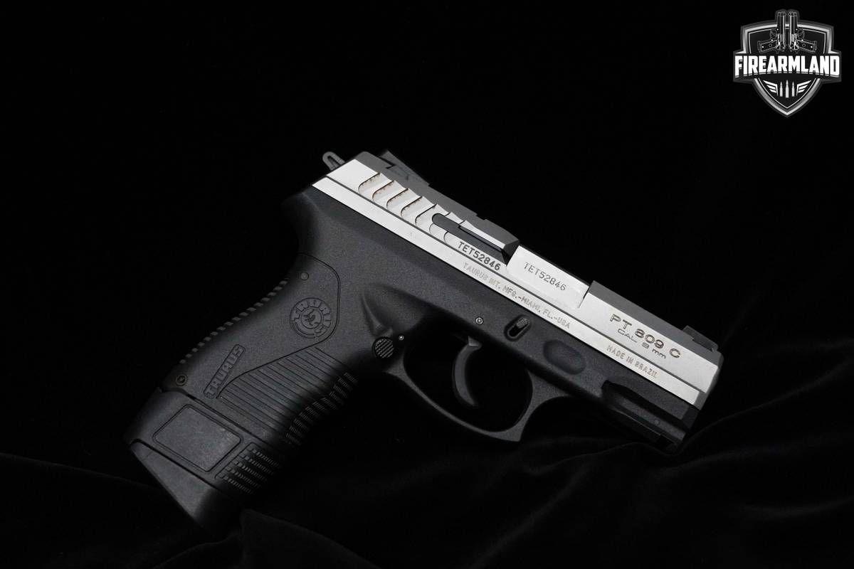 ORIG CASE Taurus PT-809 Compact DA/SA Two Tone 9mm Taurus PT 809C 9mm PT809