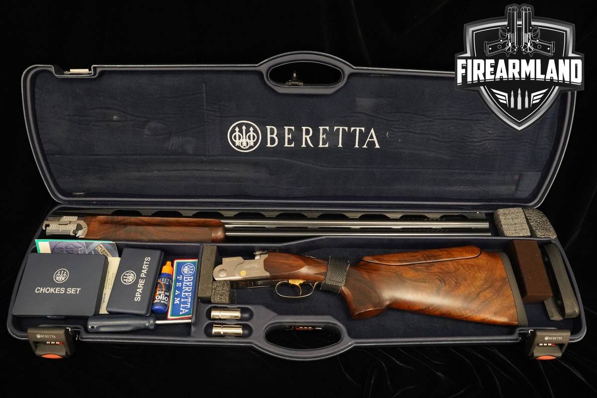 2005 Beretta 682 LTD Gold Trap 45 of 1500 Limited Edition 12-Gauge 32" 3"