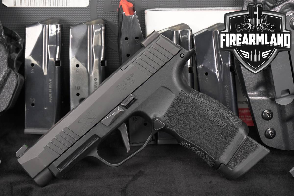 Sig Sauer P365 XL X-Series 9mm P 365 P365XL +6 MAGS, ORIG CASE, HOLSTER