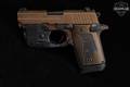 Sig Sauer P938 Spartan II AMBI 9mm Luger Distressed Coyote in Very Good Condition Image 5