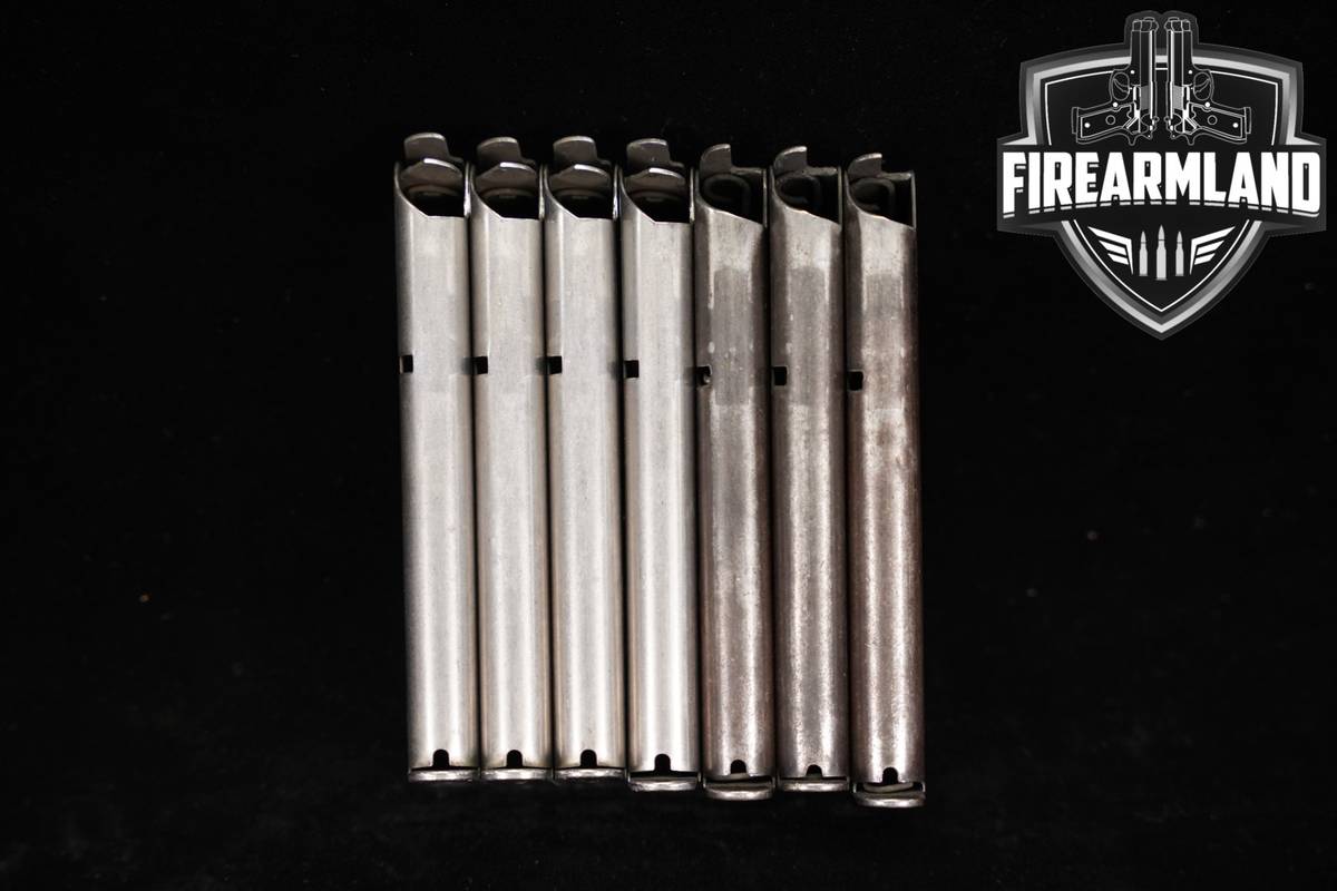 SEVEN (7) 1911 Round Magazines .45 ACP Mags