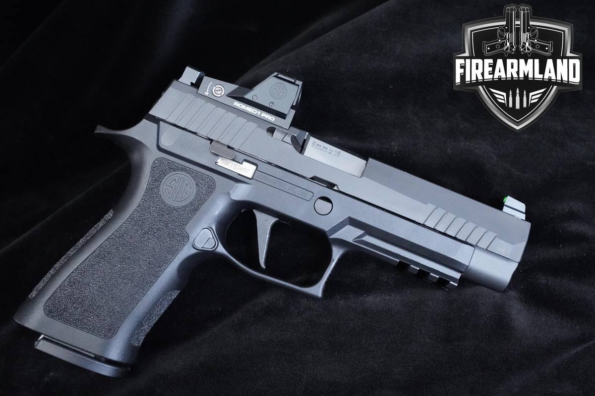 Sig Sauer P320 RXP XFull-Size 9mm 4.7" Nitron P320 P-320 +ORIG CASE & OPTIC