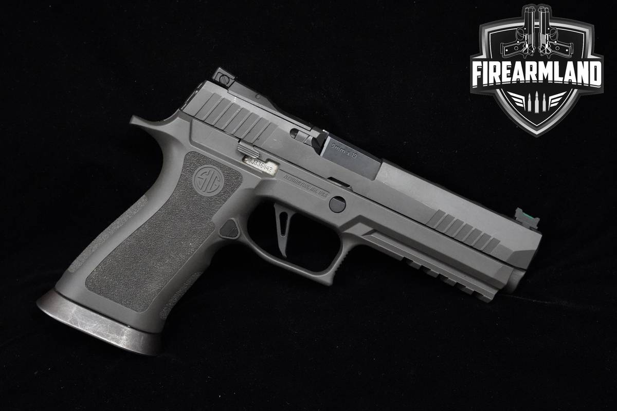 Sig Sauer P320 XFive Legion 9mm Sig Legion Gray Sauer-P320 XFive +ORIG CASE