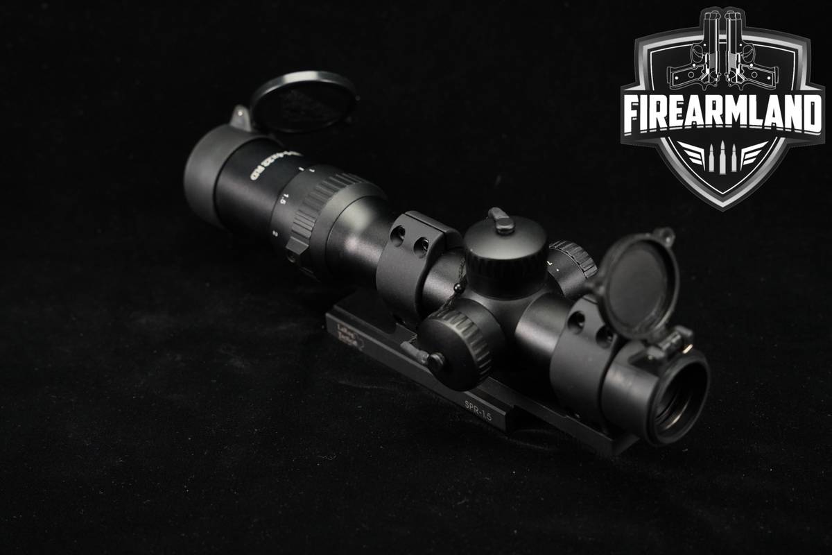 Meopta ZD 1-4x22 RD 30mm Tube Illuminated SFP 556 BDC Reticle MOA Scope