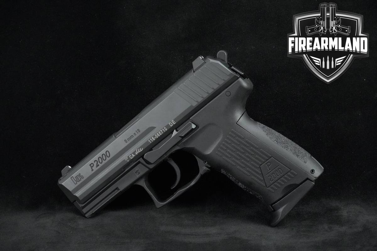 Heckler & Koch P2000 V3 9mm H&K-HK-P2000 P-2000 +4 MAGS