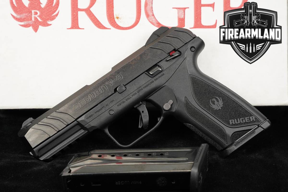 Ruger Security-9 9mm 4" Security9 Nine Full-Size +2 MAGS & ORIG BOX