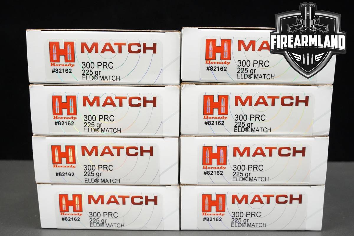 300 PRC Ammo 300-PRC Ammunition 160 ROUNDS