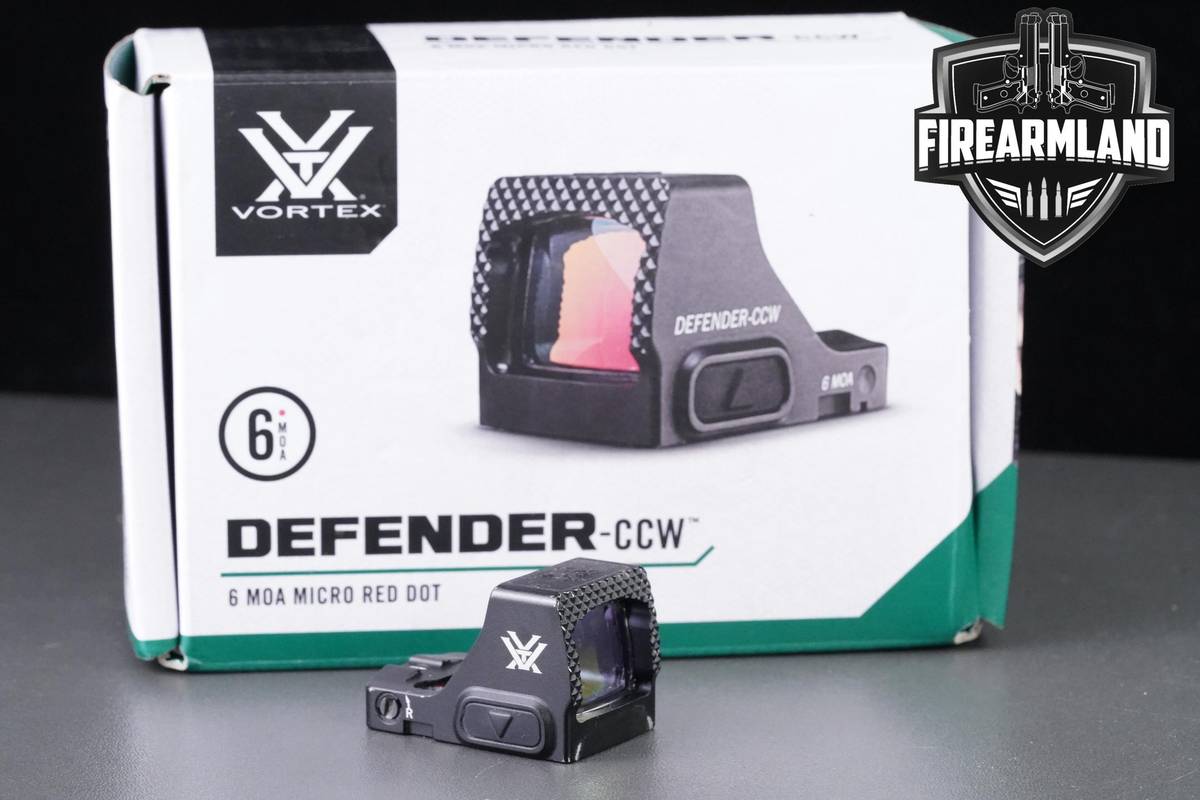 Vortex Optics Defender-CCW 6 MOA Red Dot