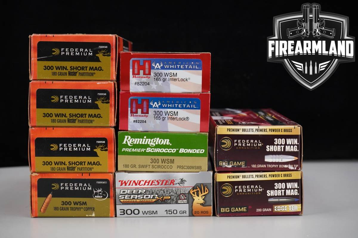 200 RDS! 300 WSM Winchester Short Mag Ammo