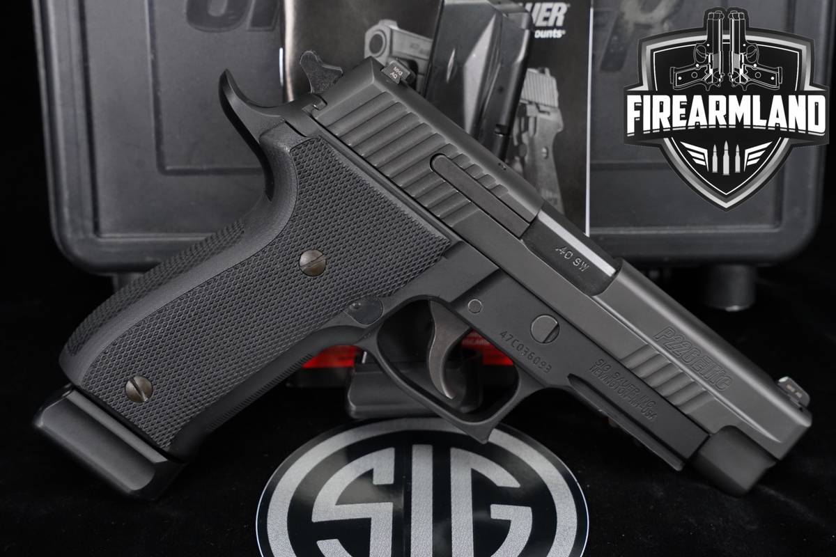 Sig Sauer P226 Enhanced Elite 40 S&W 4.9" +2 MAGS & ORIG CASE