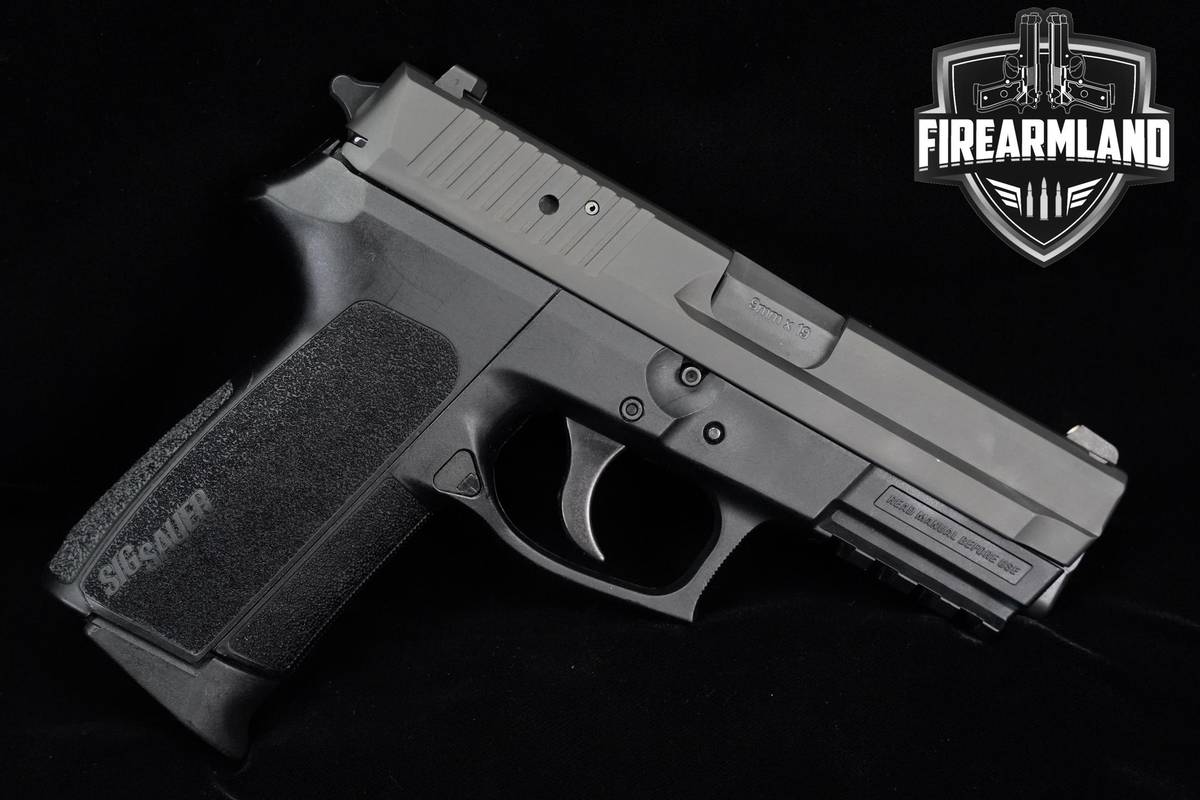 Sig Sauer SP2022 9mm 3.9" SP 2022 +2 MAGS & Pelican Case