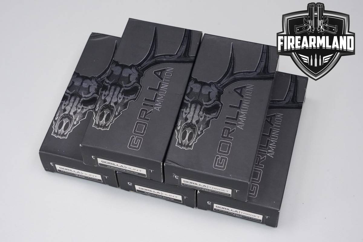 GORILLA AMMUNITION 8.6 Blackout Ammunition 8.6-Blackout Ammo 100 ROUNDS
