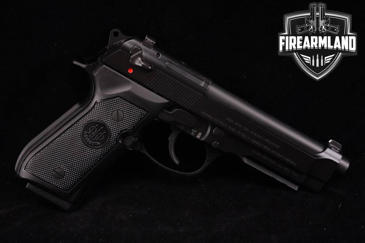 Beretta 96A1 Type-F Full-Size FS 40-S&W 4.9" 96-A1 +4 MAGS & ORIG CASE