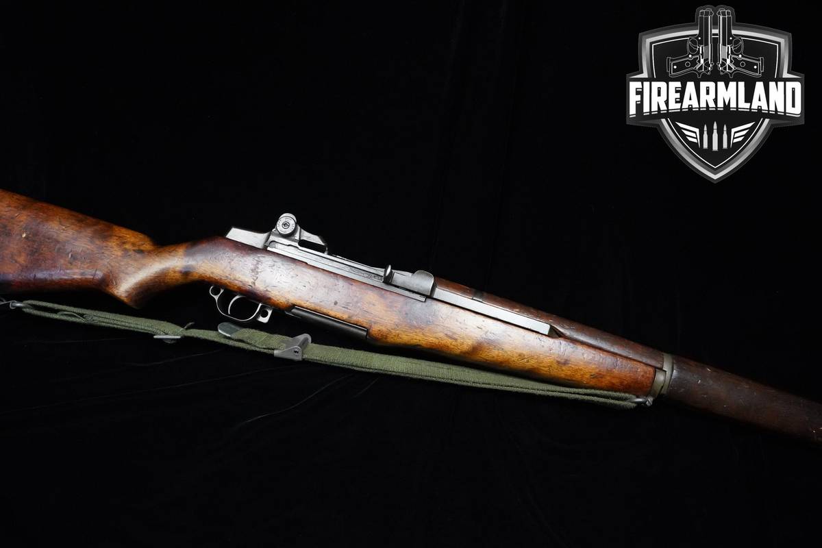 WW2 1945 Springfield Armory M1 Garand 30-06 24" Parkerized Springfield WWII