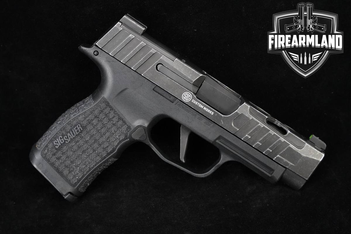 Sig Sauer P365-XL Spectre 9mm Custom Works Sig-Sauer-P365-XL P365XL +CASE