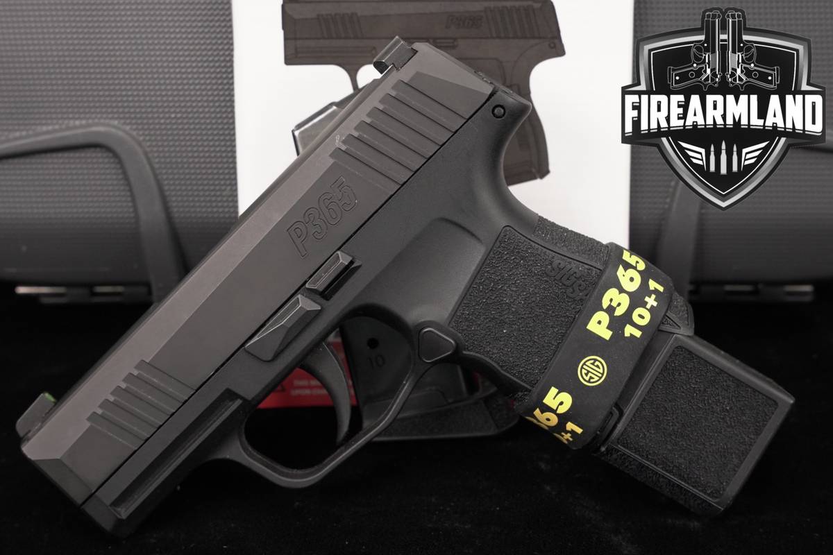 Sig Sauer P365 9mm 3.1 P 365 +2 MAGS & ORIG CASE