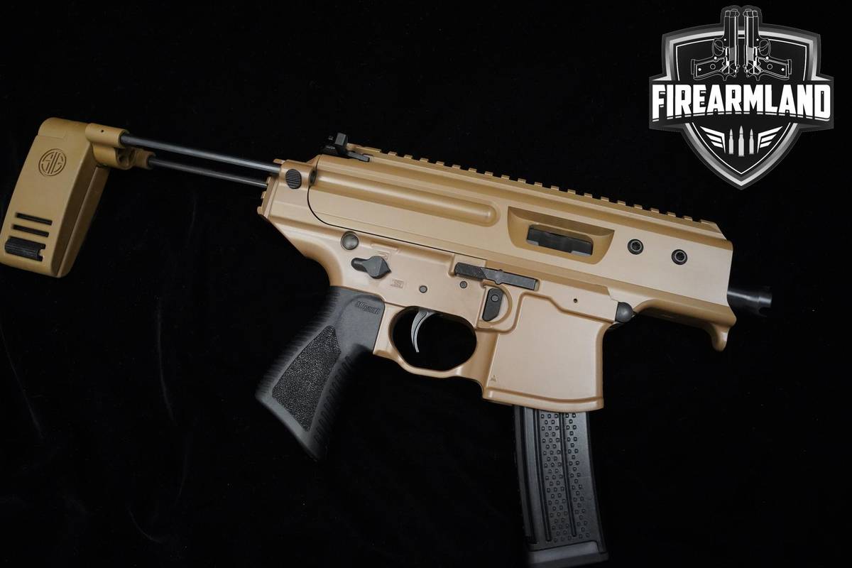 Sig Sauer MPX Copperhead 9mm AR-9 AR 3.5" CERAKOTE MPX AR-Pistol