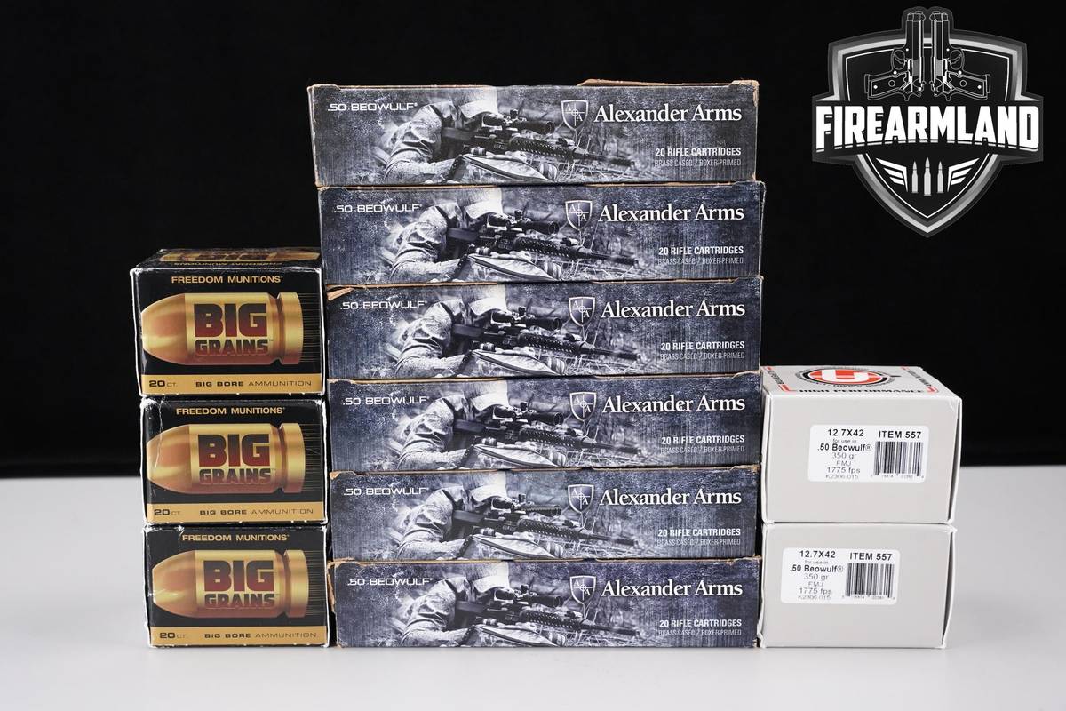 220 RDS! 50 Beowulf Ammo