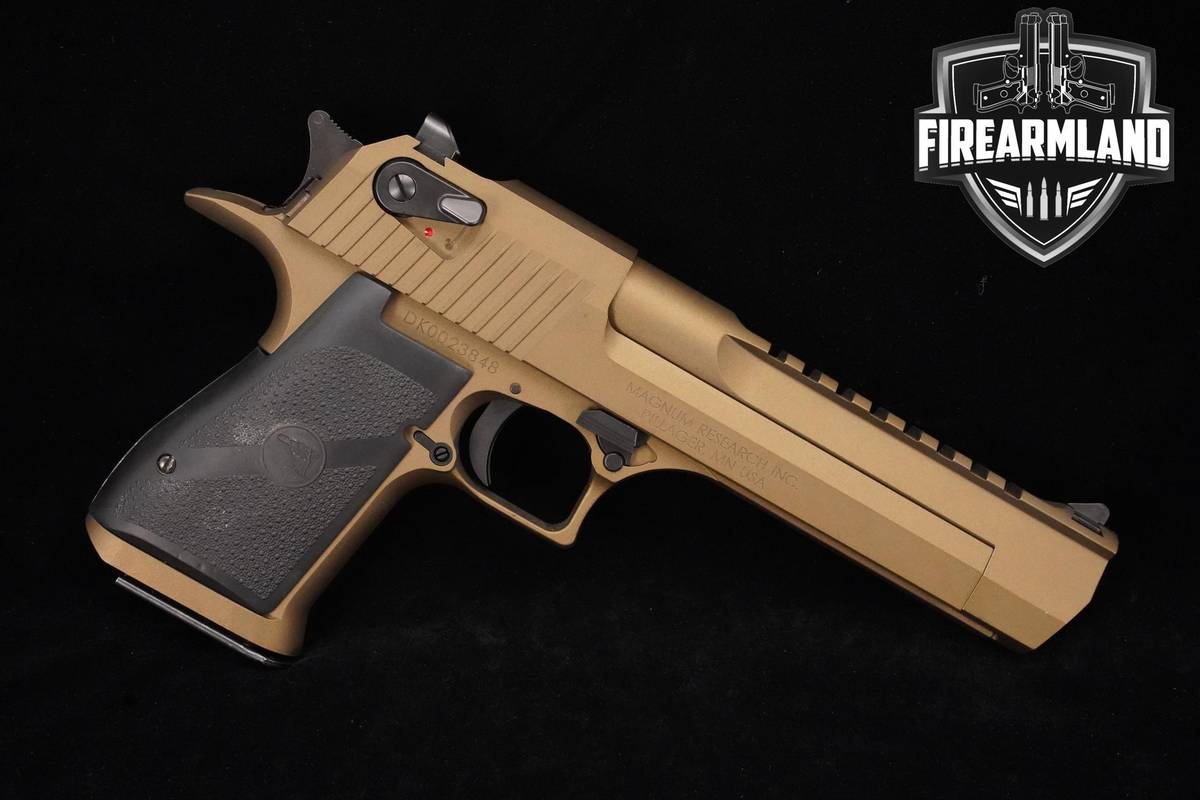 2015-2018 Magnum Research Desert Eagle Mark XIX 44Magnum 6.0" Burnt Bronze