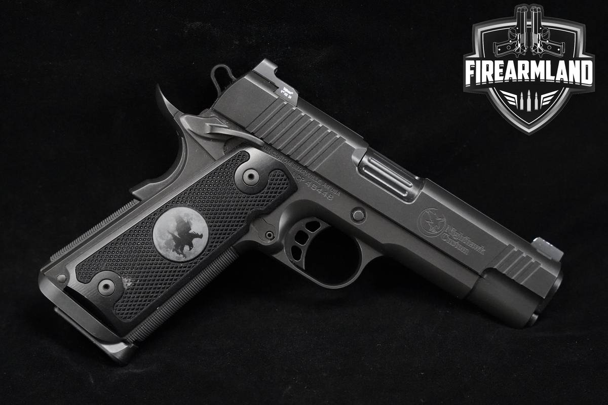 Nighthawk Custom Shadow Hawk Commander 45 ACP Nighthawk-Shadow-Hawk +CASE