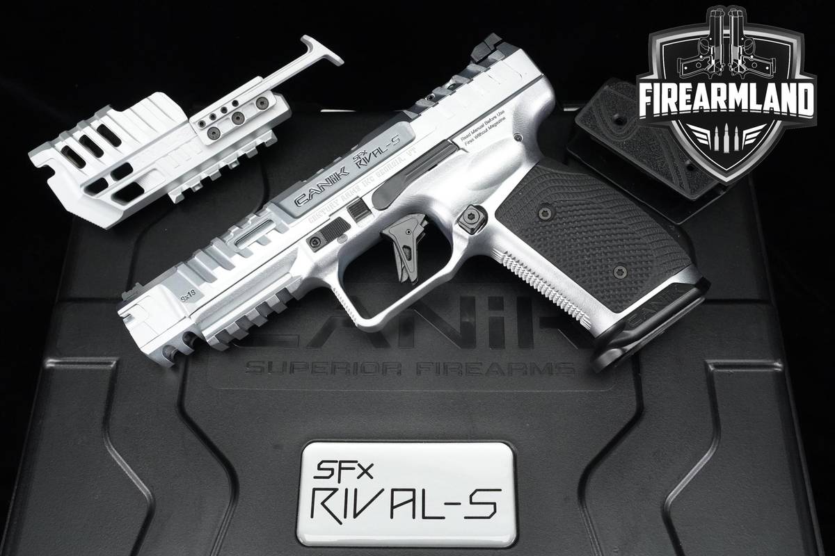 STEEL FRAME! Canik SFX Rival-S 9mm 5" Stainless +ORIG CASE & HOLSTER