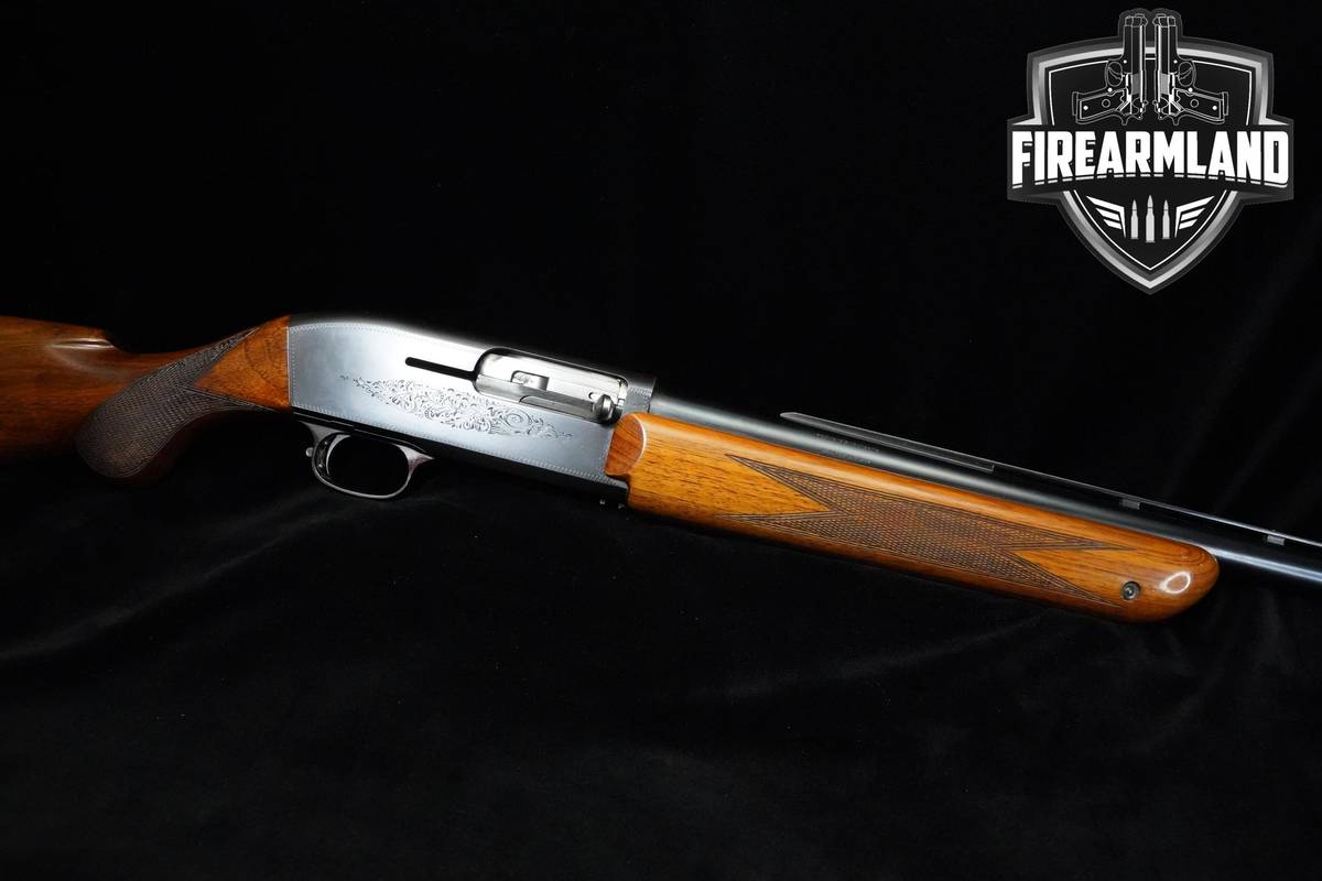 1955-1957 Browning Double Automatic Deluxe 12-Gauge 30" Blued Browning
