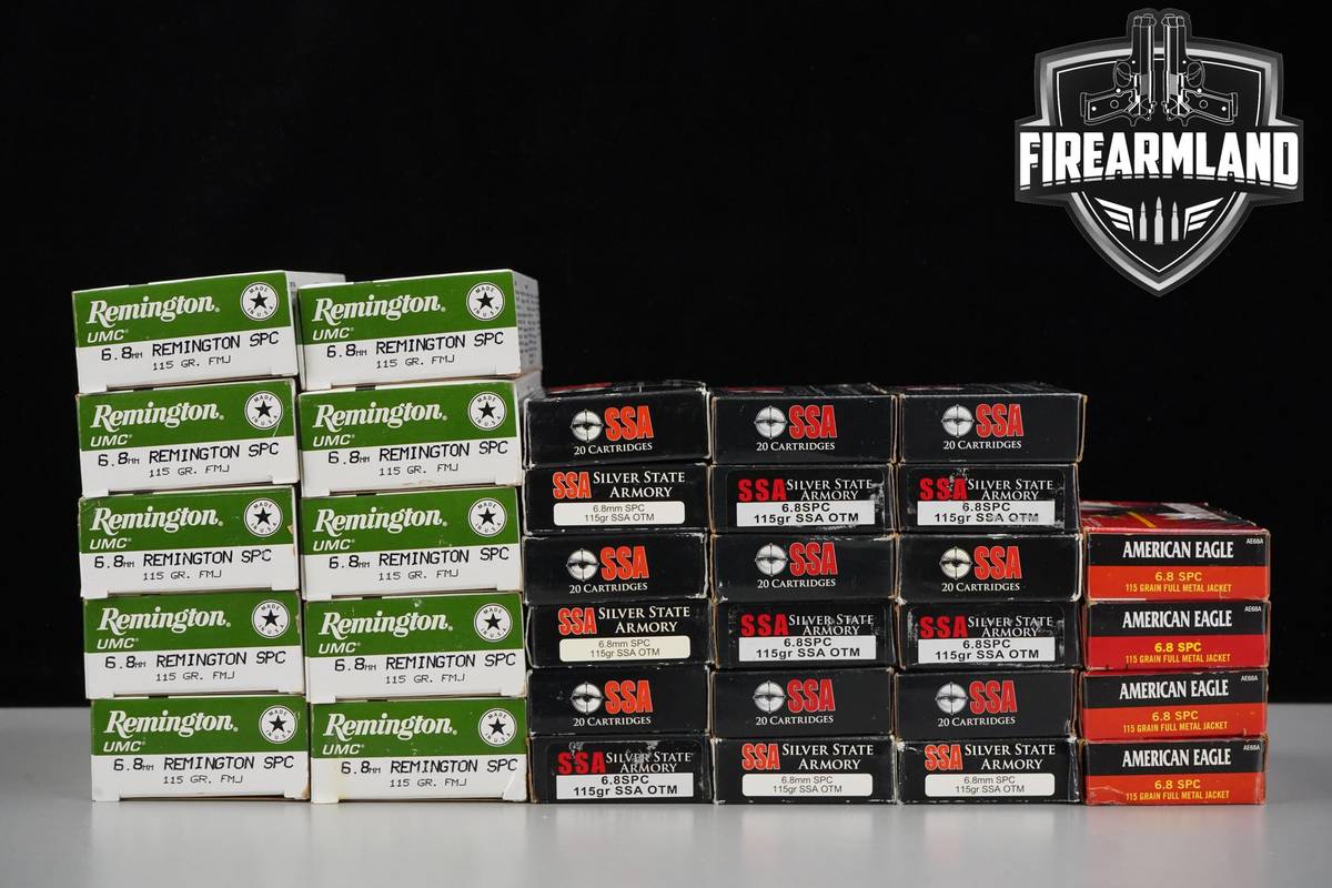 640 RDS! 6.8 Rem Spc Ammo