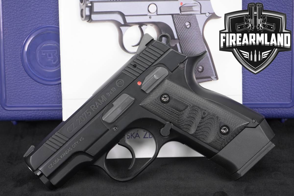CZ 2075 RAMI 9mm 3" +4 MAGS & ORIG CASE